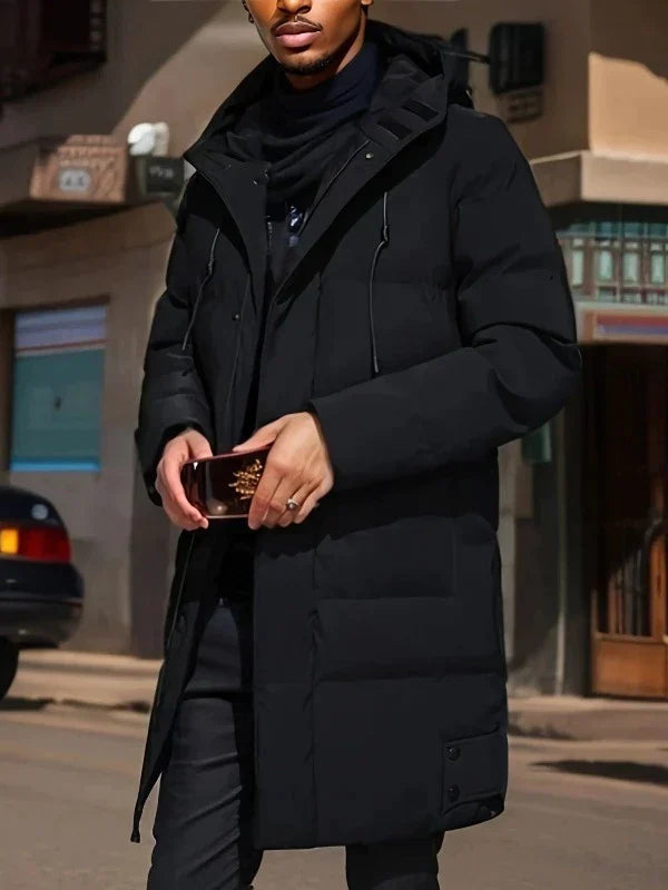 Parka avec Capuche Et Poches Multiples pour Homme | Idéal pour L’Hiver