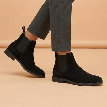 Chelsea boots pour hommes à élastiques latéraux | Idéal pour l'automne et le bureau