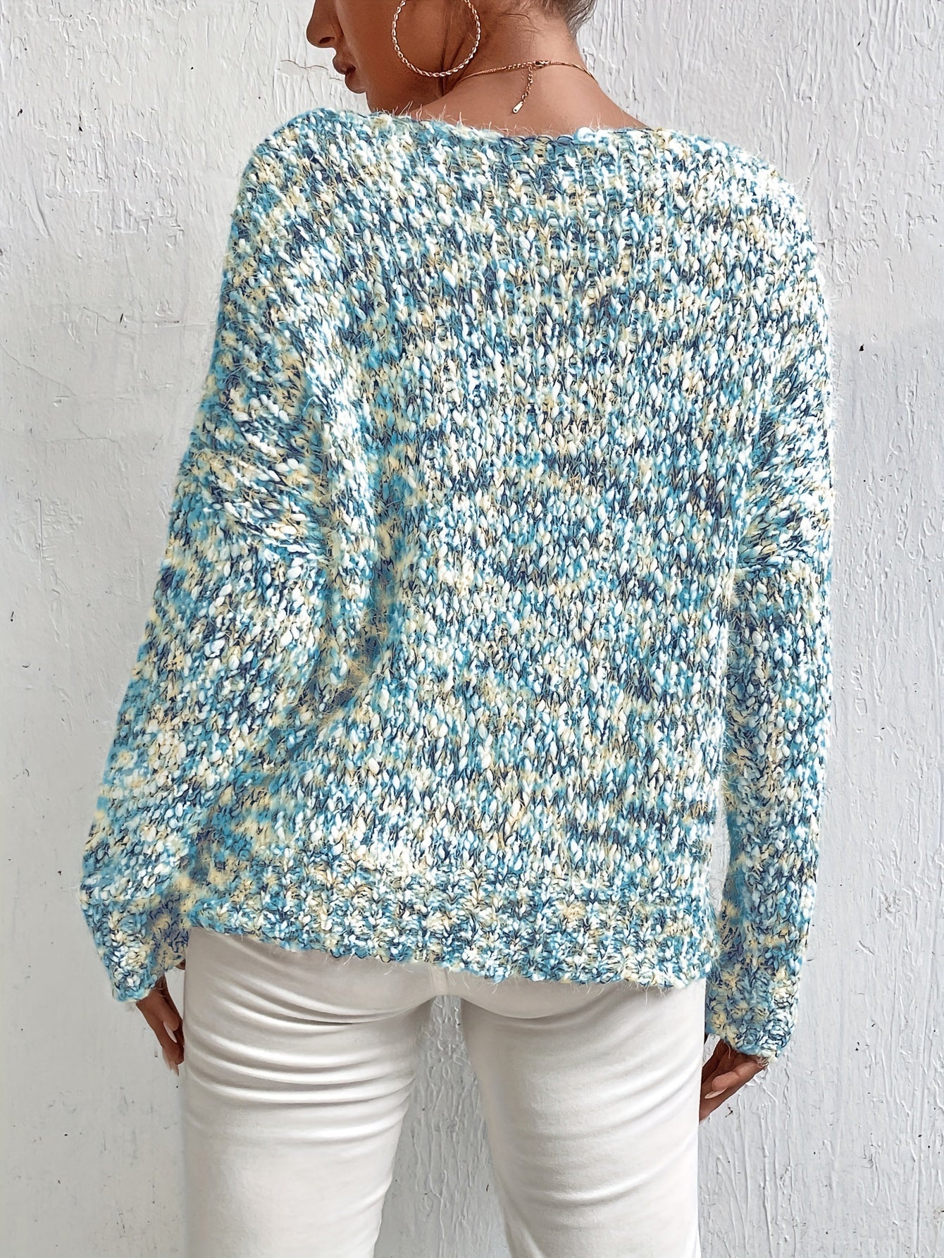 Pull À Coupe Ample Avec Manches Longues Pour Femme | Idéal Pour Usage Quotidien