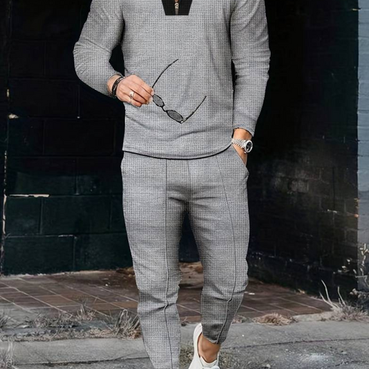 Ensemble Décontracté avec Veste Et Pantalon pour Hommes | Idéal pour Les Occasions Informelles