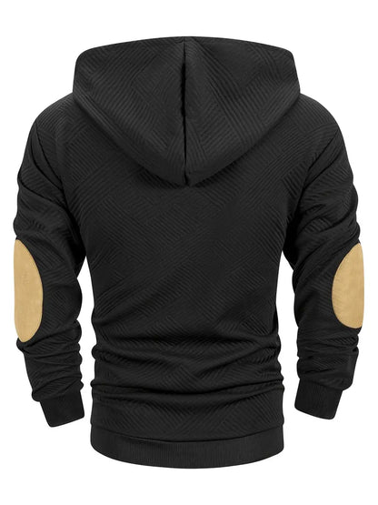 Ensemble Survêtement Texturé avec Capuche et Cordon de Serrage pour Homme | Idéal pour Usage Quotidien