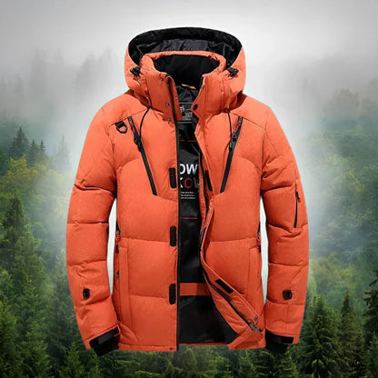 Parka Longue avec Capuche Amovible pour Homme | Idéale pour l’Hiver