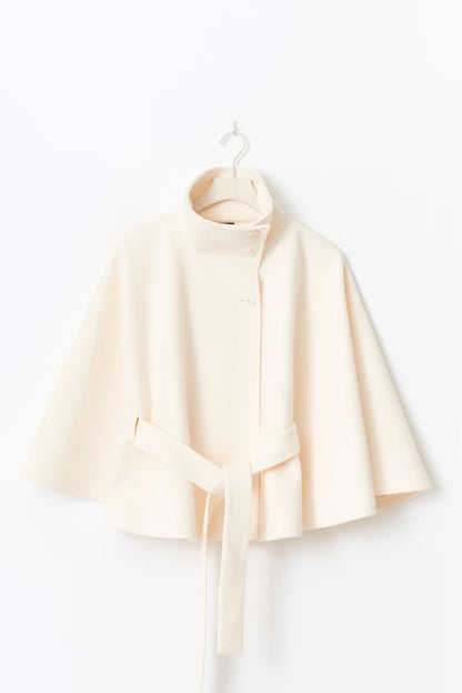 Manteau-cape Avec Ceinture Pour Femmes | Idéal Pour L’automne