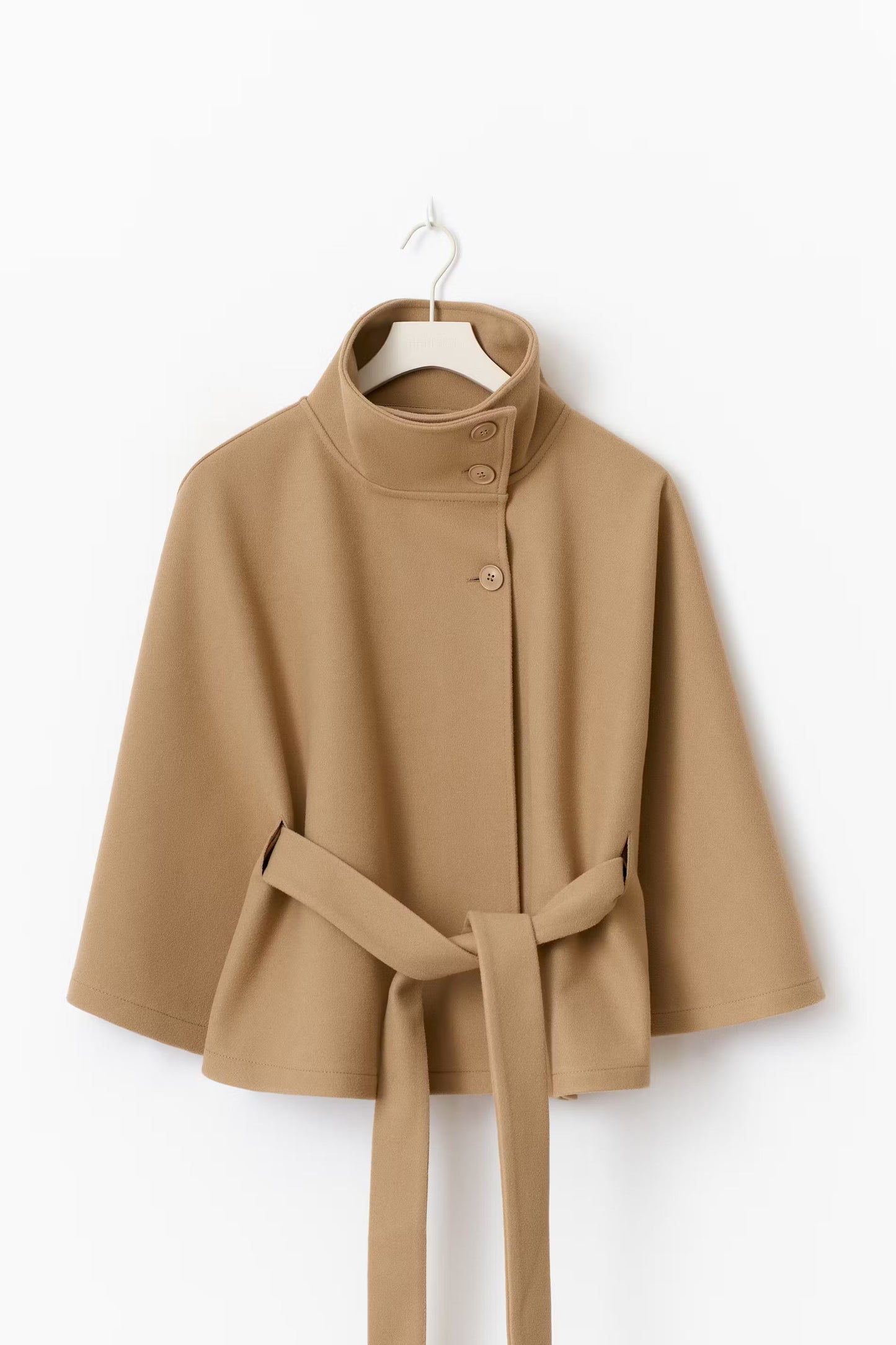 Manteau-cape Avec Ceinture Pour Femmes | Idéal Pour L’automne