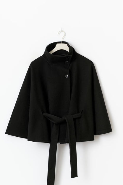 Manteau-cape Avec Ceinture Pour Femmes | Idéal Pour L’automne