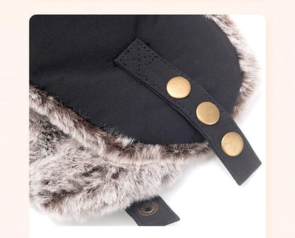 Bonnet d’Hiver avec Cache-Oreilles et Taille Réglable pour Adultes | Idéal pour les Activités Extérieures