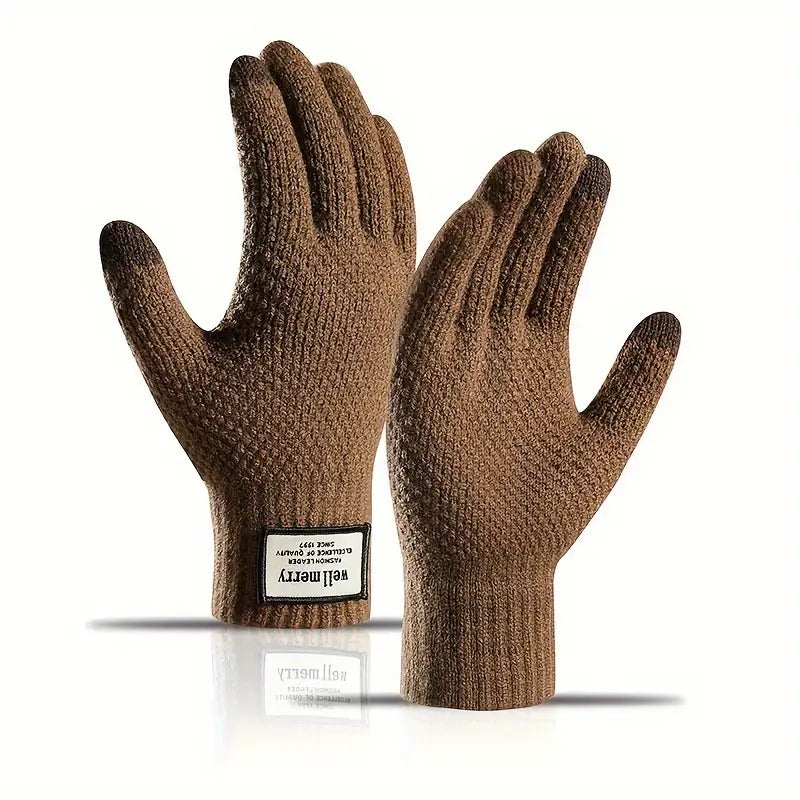Gants Tricotés avec Fonction Écran Tactile pour Homme | Idéal pour l’Hiver