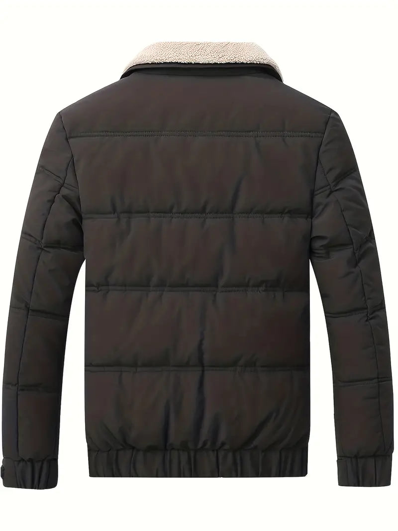 Veste avec Col Et Fermeture Zippée pour Homme | Idéale pour Le Quotidien Et Les Loisirs