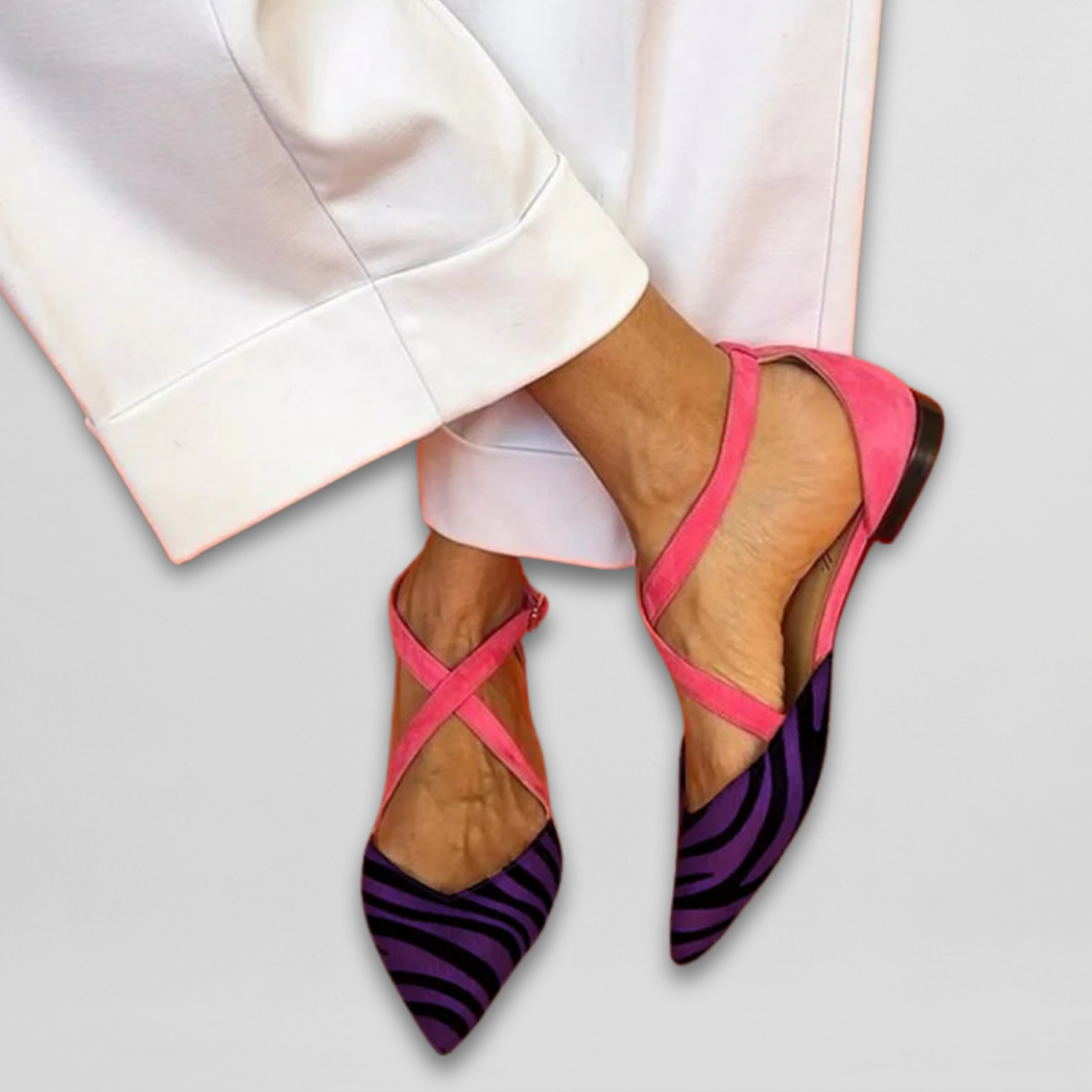 Ballerines avec Bandes Réglables pour Femmes | Idéal pour Un Usage Quotidien