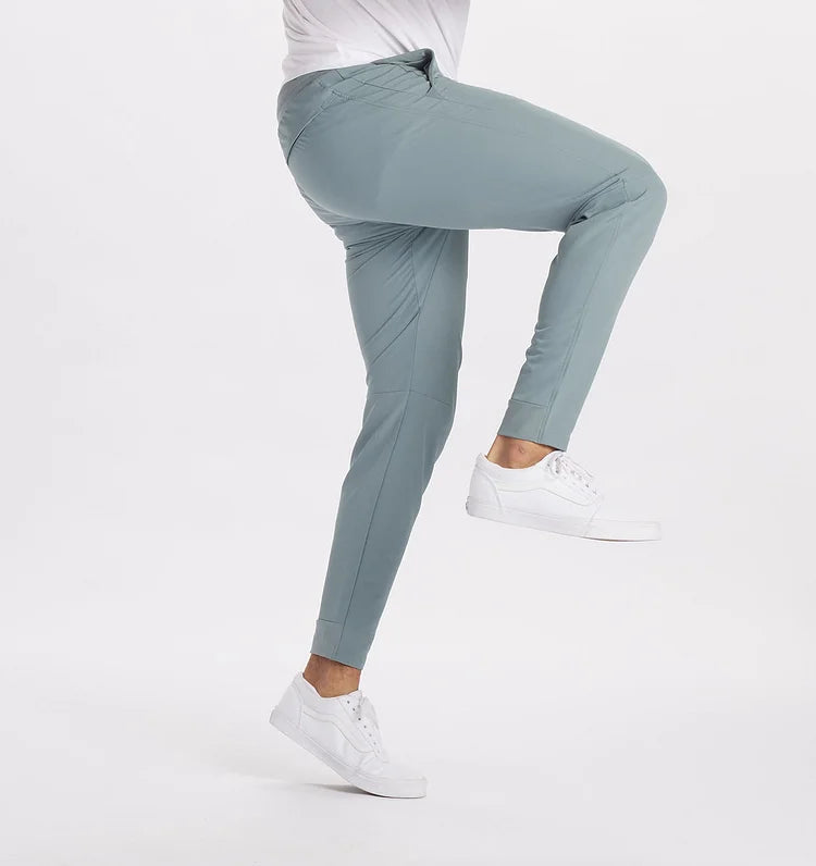 Pantalon Fonctionnel avec Coupe Ajustée Et Taille Élastique pour Homme | Idéal pour Les Activités Quotidiennes