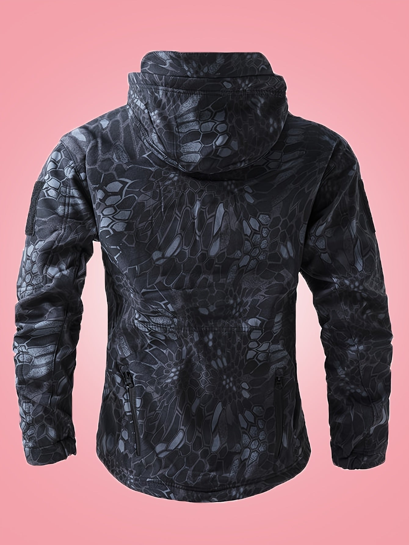 Coupe-Vent Camouflage à Capuche pour Hommes | Idéal pour l’Hiver