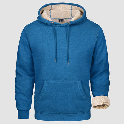 Sweat À Capuche Avec Doublure Intérieure Et Capuche Intégrée Pour Homme | Idéal Pour La Saison Hivernale