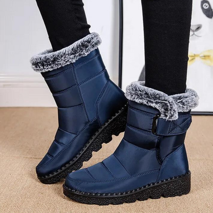 Bottes Mi-Hautes À Fermeture Auto-Agrippante Pour Adultes | Idéales Pour L’hiver