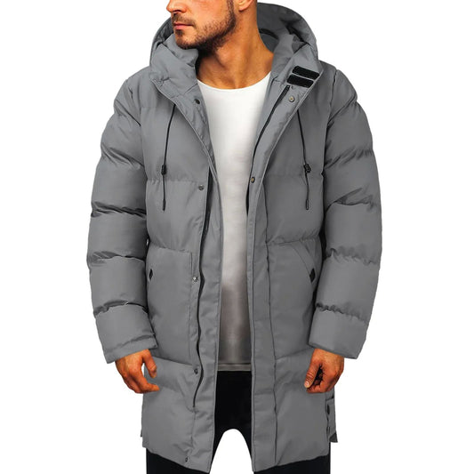 Doudoune Longue avec Capuche pour Homme | Idéale pour Hiver