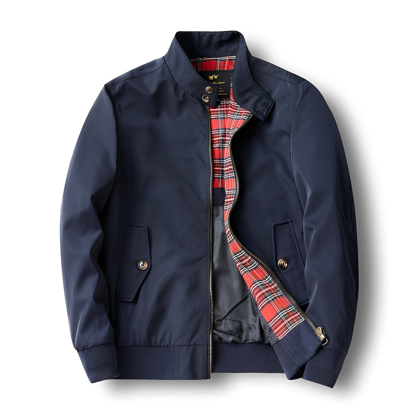 Veste Zippée avec Poches Fonctionnelles et Coupe Classique pour Hommes | Idéale pour le Quotidien