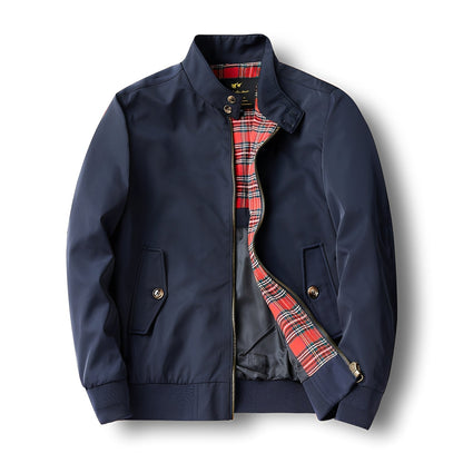 Veste Zippée avec Poches Fonctionnelles et Coupe Classique pour Hommes | Idéale pour le Quotidien