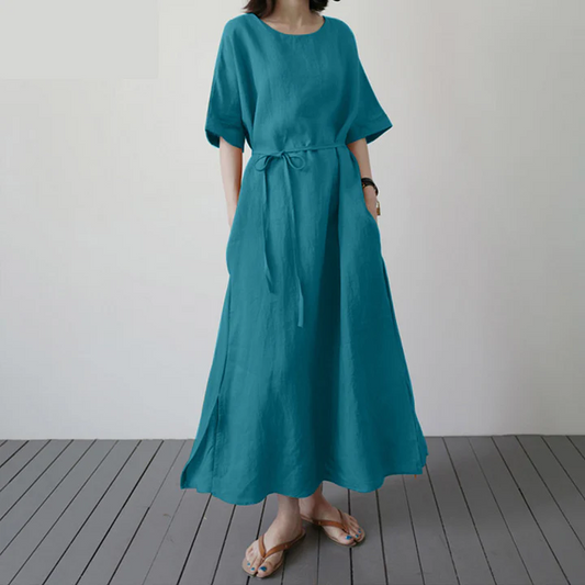 Robe Longue avec Coupe Décontractée pour Femme | Idéale pour le Quotidien et les Vacances