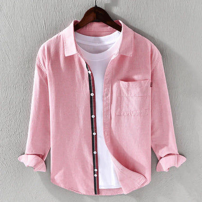 Chemise À Manches Longues avec Coupe Classique pour Homme | Idéale pour Le Quotidien Et Les Occasions Formelles