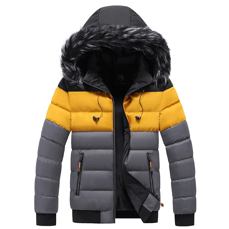 Veste D’Hiver Avec Capuche Et Poches Multiples Pour Homme | Idéal Pour L’Hiver