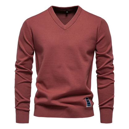 Pull À Col V Avec Coupe Régulière Pour Hommes | Idéal Pour Usage Quotidien