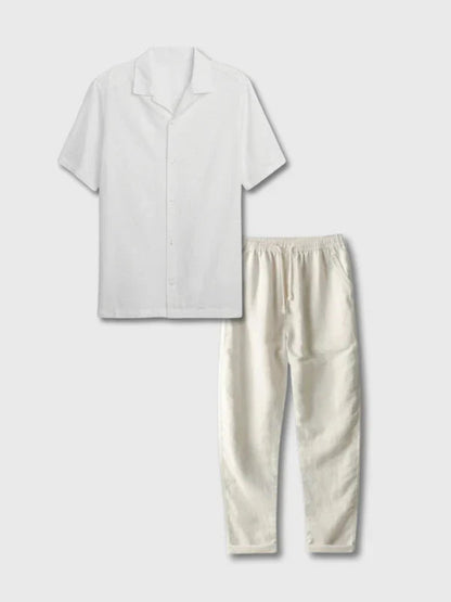 Ensemble D’été Avec Fermeture Boutonnée Pour Homme | Idéal Pour Les Soirées Estivales