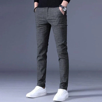 Pantalon à Coupe Droite pour Homme | Idéal pour le Bureau ou les Sorties Décontractées