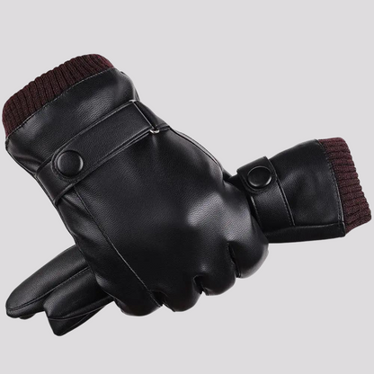 Gants pour Hommes avec Coupe Ajustée et Design Classique | Idéal pour la Saison Automnale