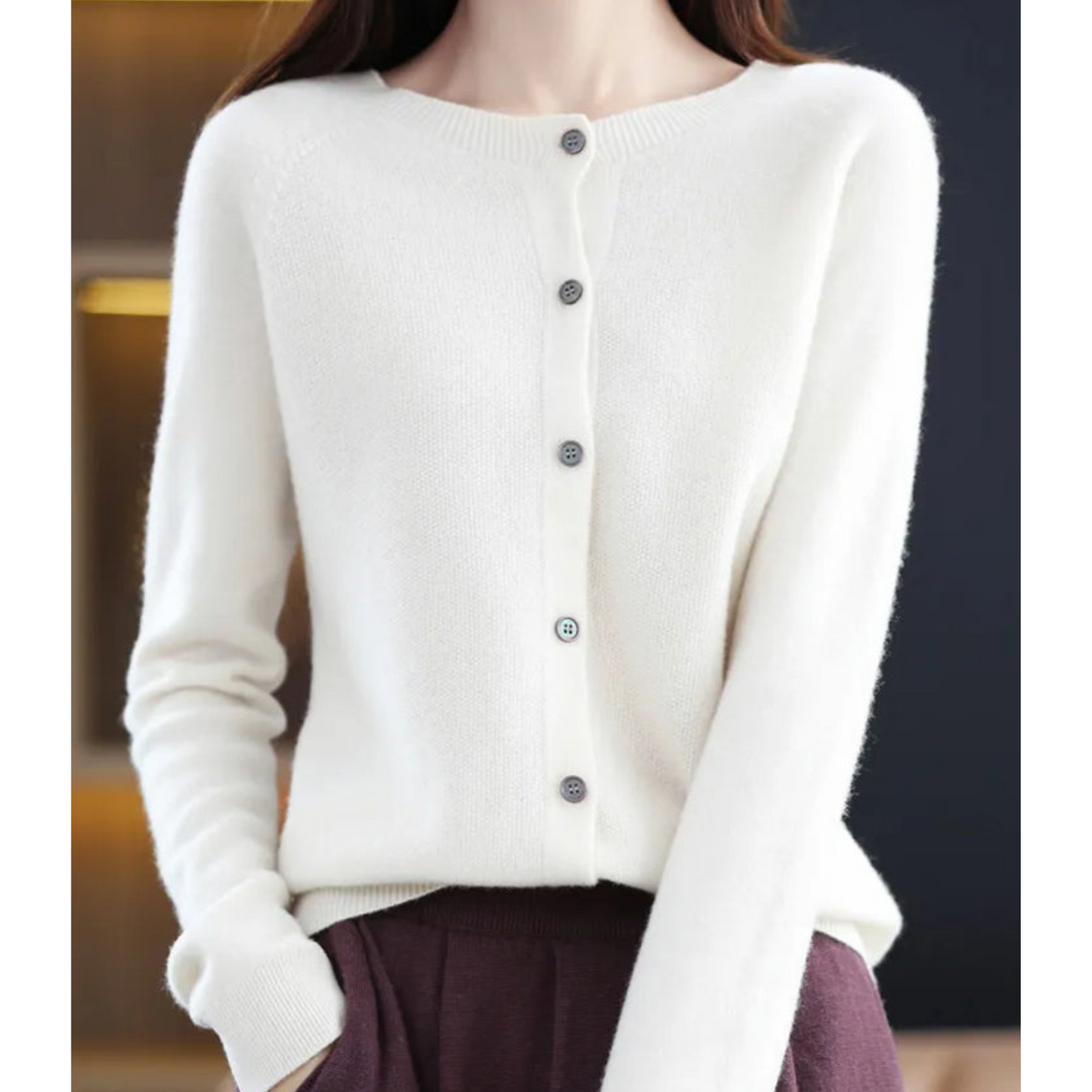 Pull à Manches Longues avec Coupe Classique pour Femmes | Idéal pour un Usage Quotidien