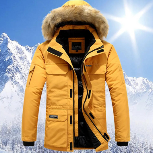 Parka d’Hiver avec Capuche pour Homme | Idéale pour la Saison Froide