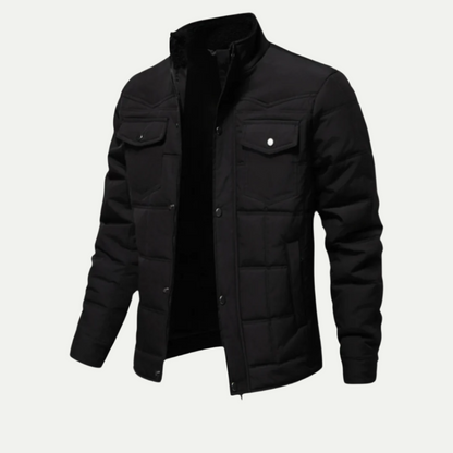 Veste Matelassée avec Capuche pour Homme | Idéale pour L’Automne Et L’Hiver