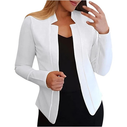 Blazer Court À Coupe Ajustée Pour Femme | Idéal Pour Le Travail Et Les Sorties