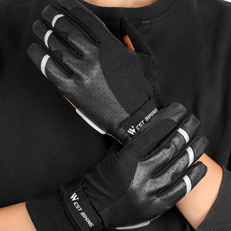 Gants de Cyclisme avec Protection contre le Froid et les Éclaboussures | Idéal pour l’Hiver