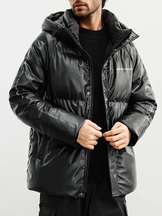 Veste Matelassée avec Fermeture Éclair et Poches pour Homme | Idéale pour l’Hiver