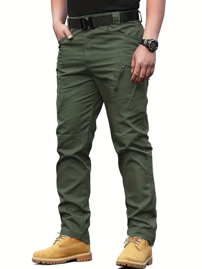 Pantalon Tactique Outdoor avec Poches Multiples pour Homme | Idéal pour la Randonnée et le Camping
