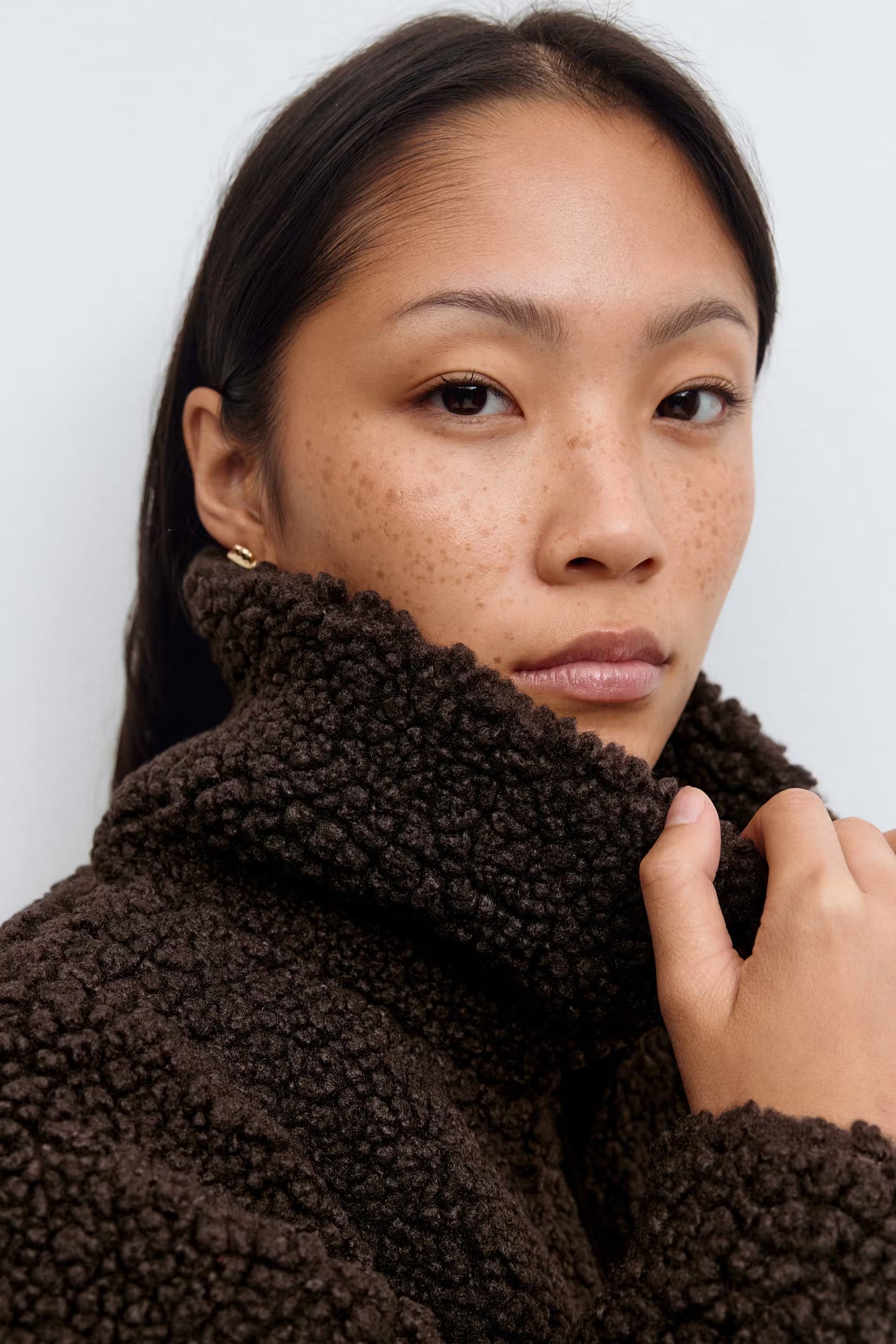 Veste À Col Montant Avec Fermeture Zippée Pour Femme | Idéale Pour L'automne