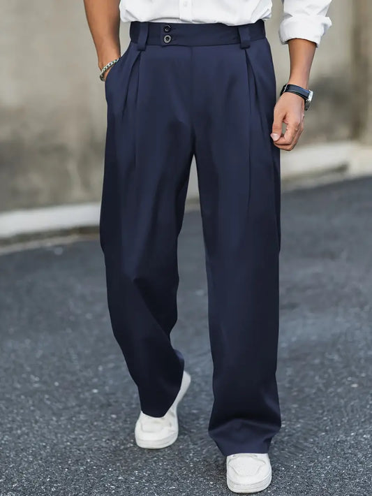Pantalon Ample Avec Coupe Détendue Pour Homme | Idéal Pour Le Quotidien