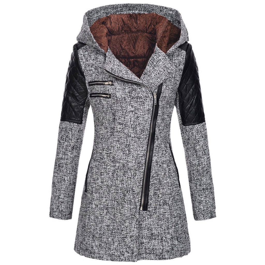 Manteau Long avec Design Uni pour Femme | Idéal pour l’Automne et l’Hiver