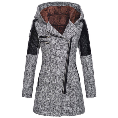 Manteau Long avec Design Uni pour Femme | Idéal pour l’Automne et l’Hiver