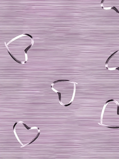 Top à Col en V avec Imprimé Cœur pour Femme | Idéal pour Usage Quotidien