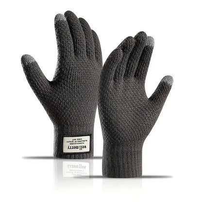 Gants Tricotés avec Fonction Écran Tactile pour Homme | Idéal pour l’Hiver