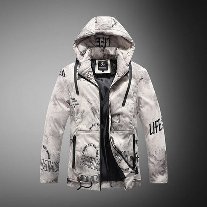 Veste D’Hiver pour Homme avec Capuche Et Multi-Poches | Idéale pour La Saison Froide