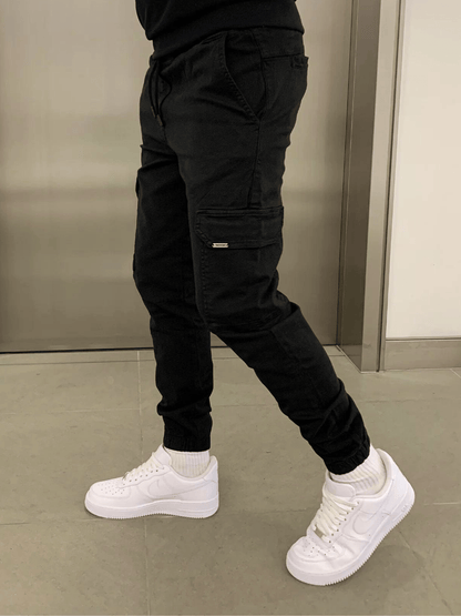 Pantalon Cargo Jogger avec Taille Élastique et Poches Multiples pour Homme | Idéal pour un Usage Quotidien