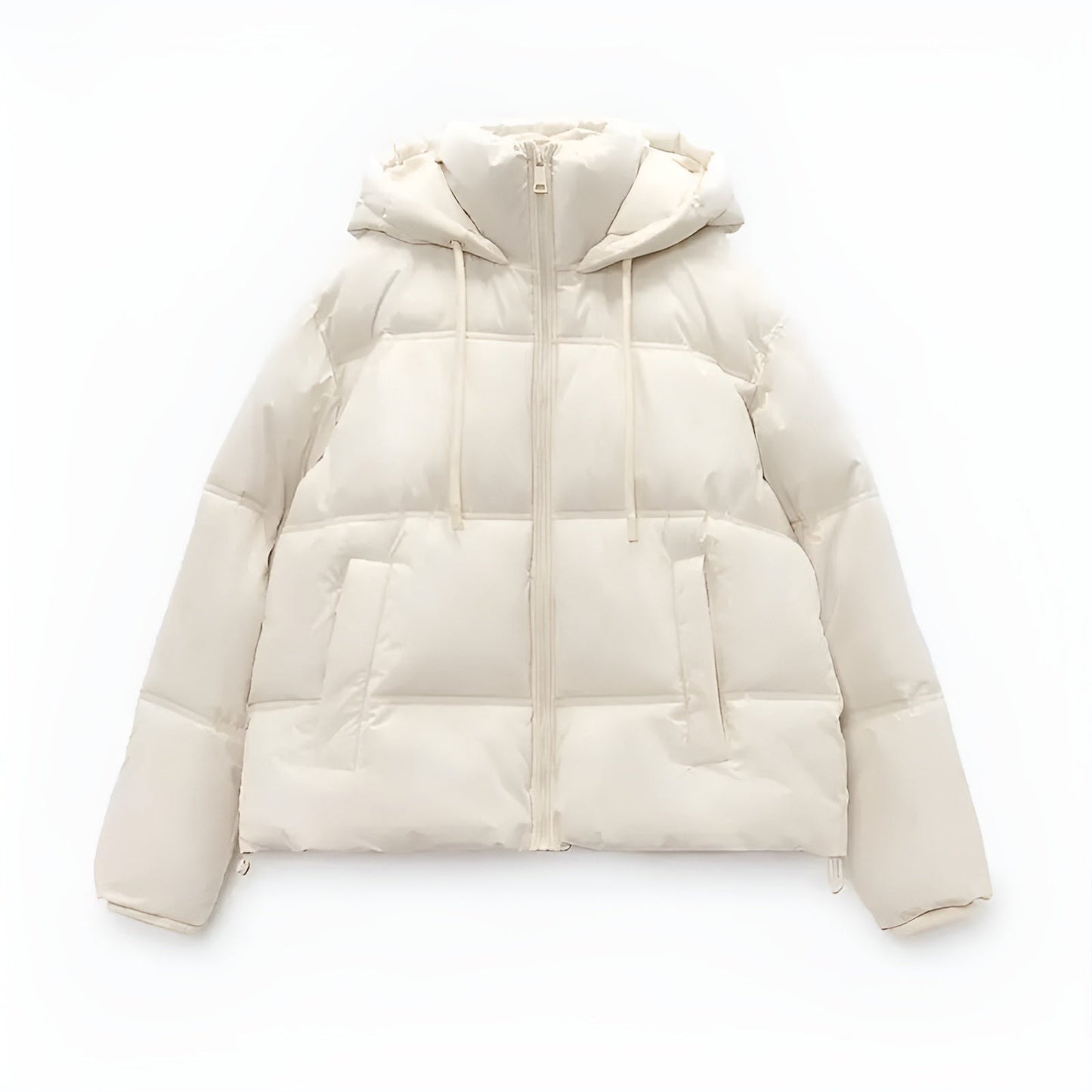 Veste Matelassée avec Fermeture Zippée pour Femme | Idéale pour Les Journées Froides