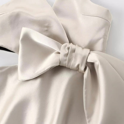 Top Dos-nu Avec Fermeture Nouée Pour Femme | Idéal Pour Le Printemps Et L’été