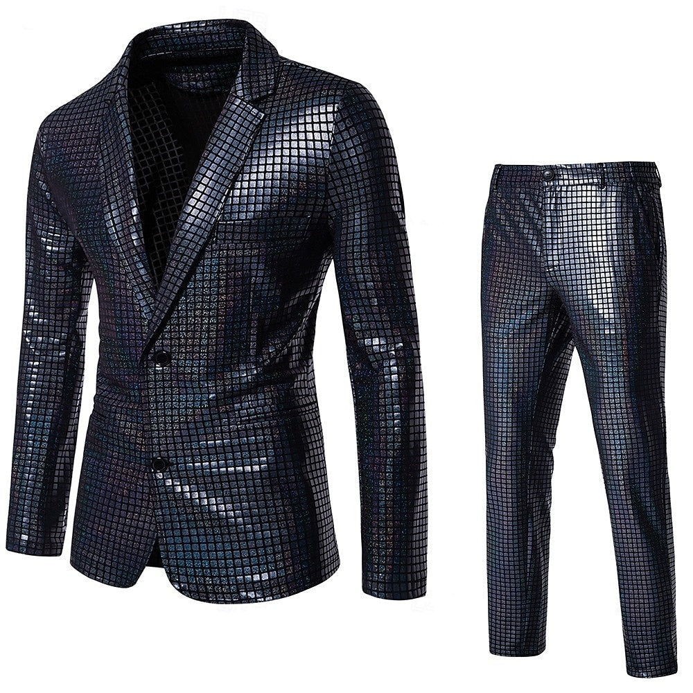Costume Deux Pièces Pour Hommes | Idéal Pour Réunions Et Occasions Formelles