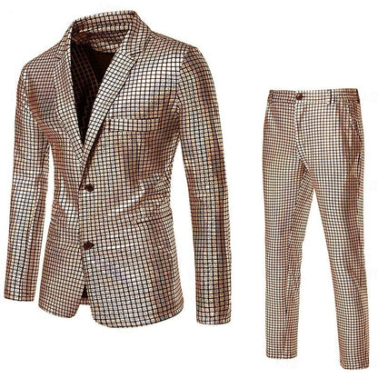 Costume Deux Pièces Pour Hommes | Idéal Pour Réunions Et Occasions Formelles