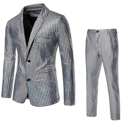 Costume Deux Pièces Pour Hommes | Idéal Pour Réunions Et Occasions Formelles
