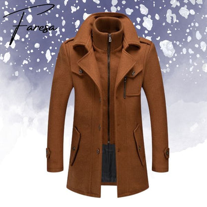 Veste Ajustée avec Fermeture Zippée pour Hommes | Idéale pour l'Hiver