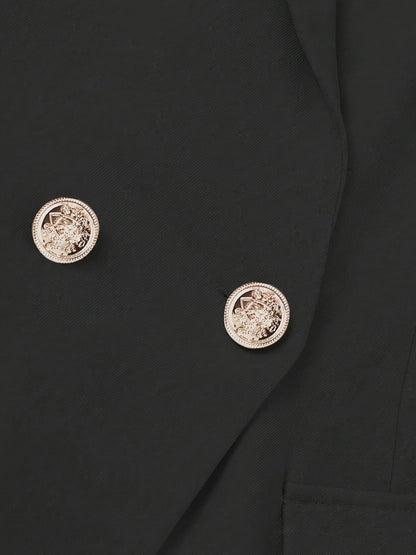 Ensemble Deux Pièces avec Blazer et Pantalon Coupe Unie pour Femme | Idéal pour Occasions Formelles
