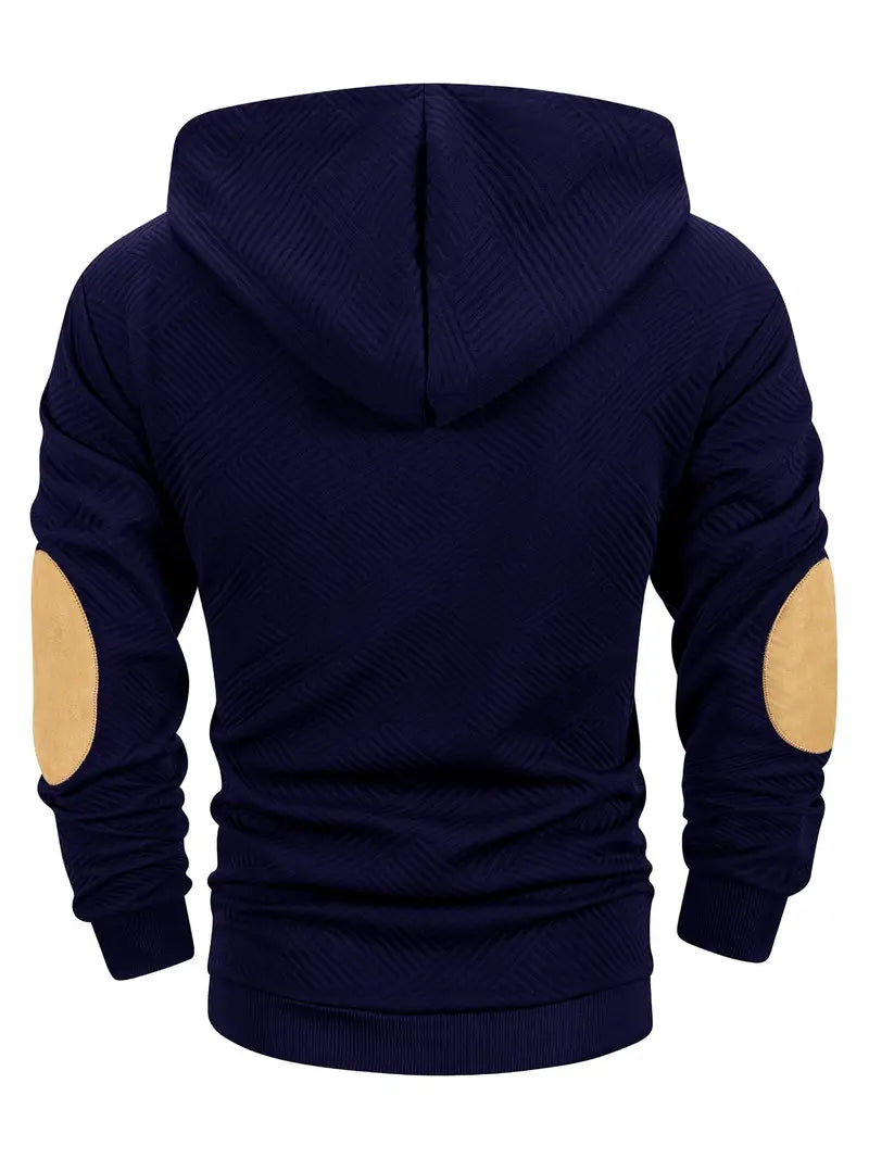 Ensemble Survêtement Texturé avec Capuche et Cordon de Serrage pour Homme | Idéal pour Usage Quotidien